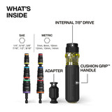 Klein Tools KLE-32914HD  14-in-1 Impact Rated Flip Socket Set