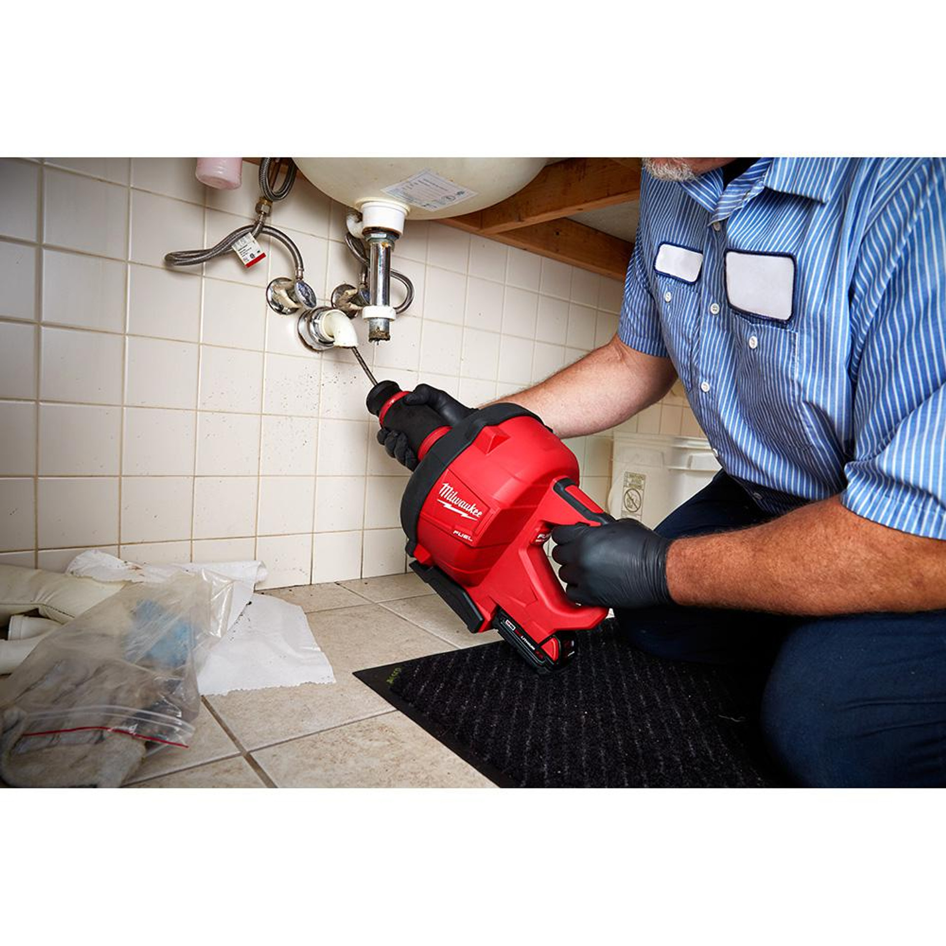 Milwaukee MIL2772A21 M18 FUEL Cordless Drain Cleaning Snake Auger