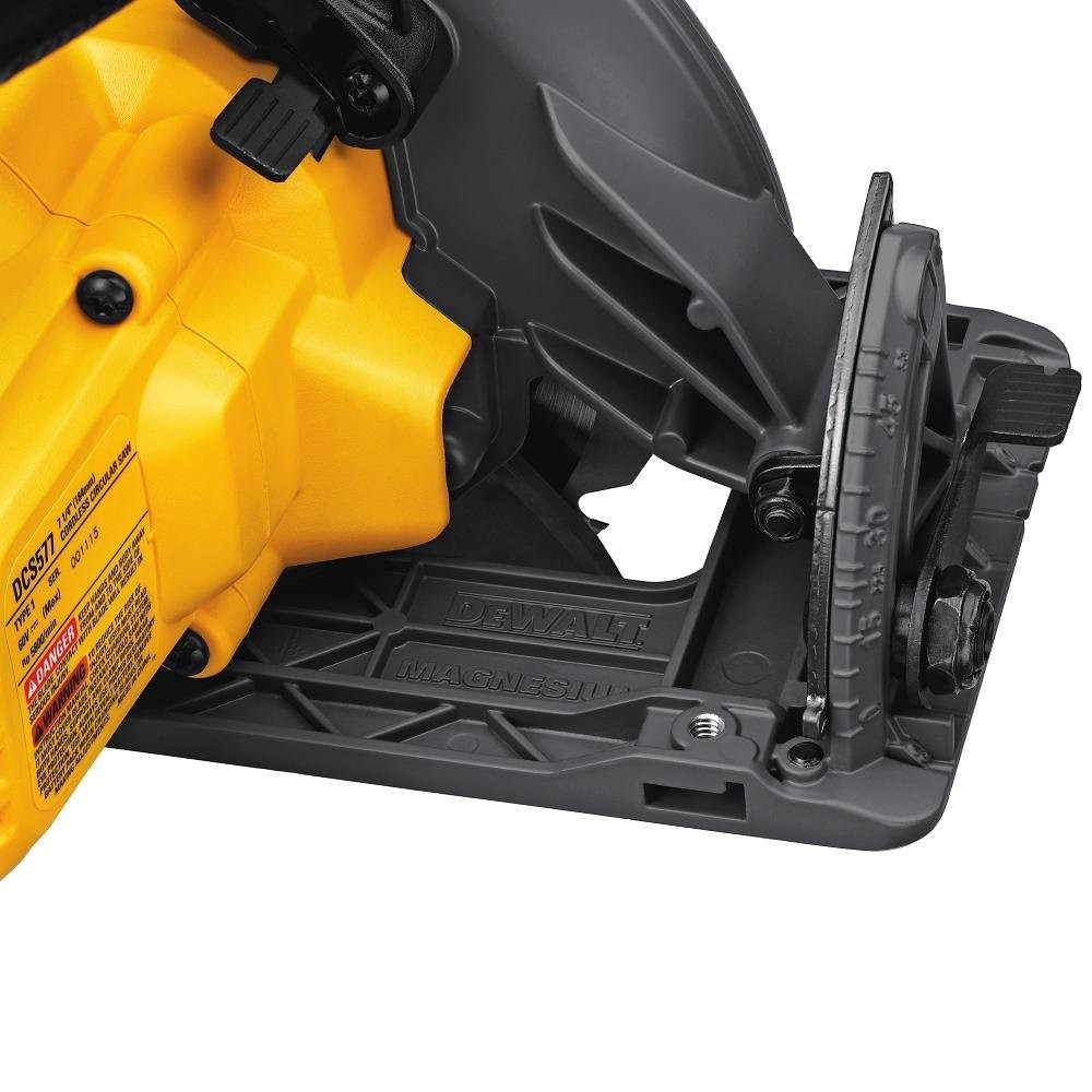 DEWALT DEWDCS577X1 Flexvolt 60V MAX 71/4 in Brushless Worm Drive