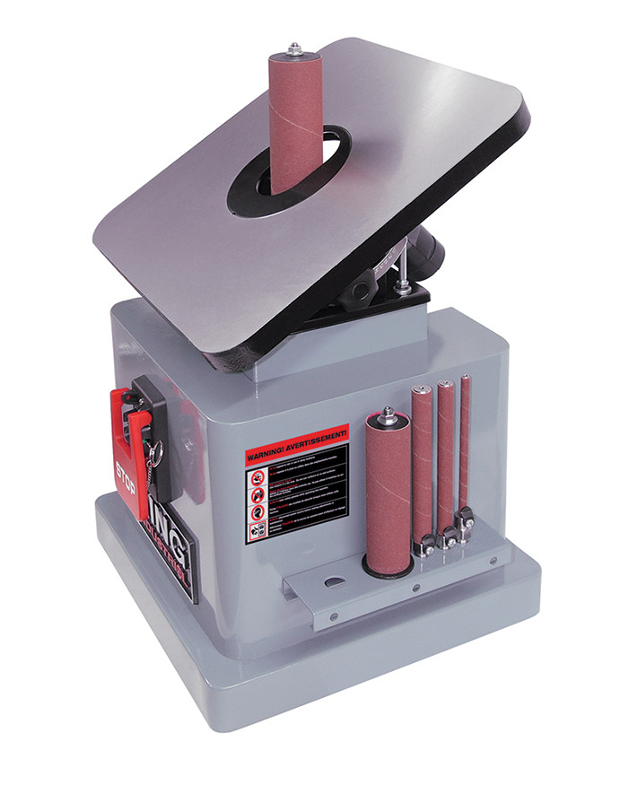 King Canada KINGKCOVSTL Oscillating Spindle Sander AtlasMachinery