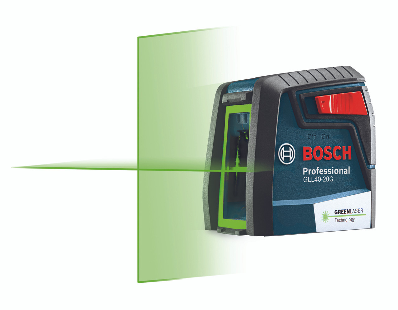 Bosch BOSGLL4020G GreenBeam SelfLeveling CrossLine Laser AtlasMachinery