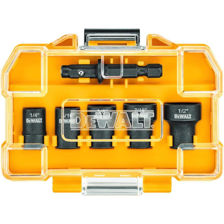 DEWALT DEWDWADND5 5 pc Detachable Nut Driver Set AtlasMachinery