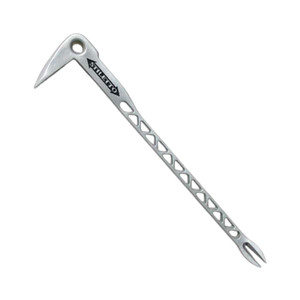 Stiletto Tool STIL-TICLW-12  8oz TI 12in Clawbar Nail Puller
