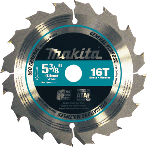 Makita MAK-A-94904 5-3/8in x 16T Carbide Blade