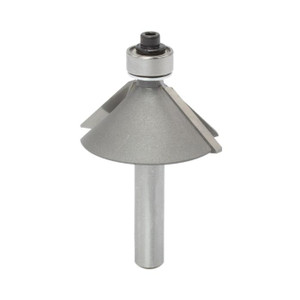 Dimar DIM-102R4-45 1 1/4in Chamfer Bit, 2 Flutes