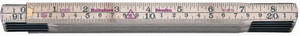 Hultafors HU-61-2-10 2m Birchwood Folding Ruler