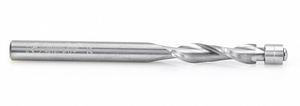 Amana AMA-46197  1/4 Dia x 1in x 1/4 Shank with Double Ball Bearing Up-Cut Solid Carbide UltraTrim Spiral