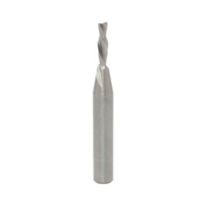Dimar DIM-SC43DC 3/16in Dia Solid Carbide Spiral Bit Man Made Material Downcut 2 Flute 1/4in Shank