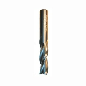 Dimar DIM-SC45DC 1/4in Dia Solid Carbide Spiral Bit Man Made Material Downcut 2 Flute 1/4in Shank 2-1/2in Length