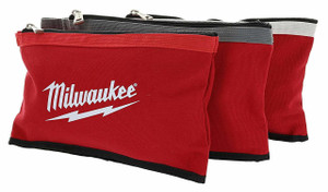 Milwaukee 48-22-8193 3 PACK ZIPPER POUCH
