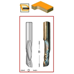 Dimar SCC810 Solid Spiral Compression Bit