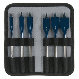 Bosch DSB5006P 6 pc. Daredevil Standard Spade Bit Set in Pouch