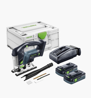 Festool FES-576535 Carvex PSBC 420 EB Cordless Jigsaw With Sys3 4.0Ah Kit