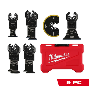 Milwaukee MIL-49-10-9113 OPEN-LOK Multi-Tool Blade Kit - 9pc