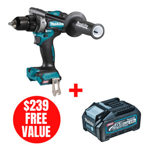 Makita MAK-DF001GZ XGT 40V MAX Li-Ion 1/2in Drill/Driver Bare Tool