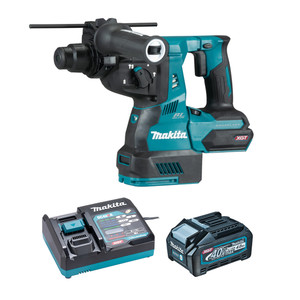 Makita HR003GM102 XGT 40V (4.0 Ah) Max Li-Ion Brushless Aws Aft 1-1/8" Rotary Hammer Kit
