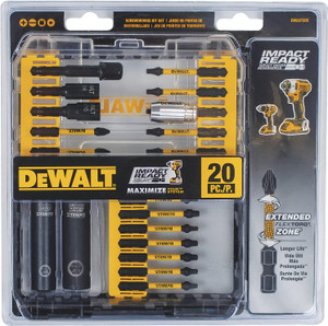 DEWALT DEW-DWA2T20C 20pc Flex Torq Set