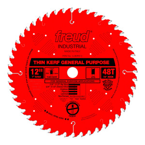 Freud FRE-LU86R012 12in X 48T Thin Kerf General Purpose Saw Blade