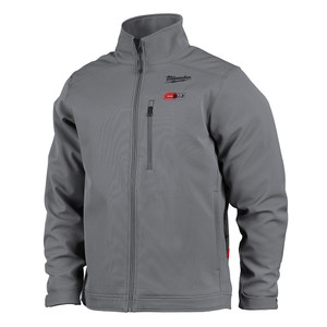 Milwaukee M12 Heated TOUGHSHELL Jacket Kit Gray