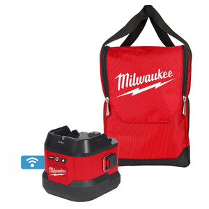 Milwaukee MIL-49-16-2123B M18 Utility Remote Control Search Light Portable Base with Carry Bag