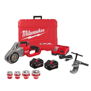 Milwaukee MIL-2870-22 M18 FUEL Compact Pipe Threader FORGE 2x XC8.0 Kit w/ ONE-KEY