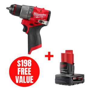 Milwaukee MIL-3404-20 M12 FUEL 1/2in Hammer Drill/Driver (Bare Tool)