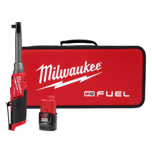Milwaukee MIL-2569-21 M12 FUEL 3/8 in Extended Reach High Speed Ratchet CP2.0 Kit