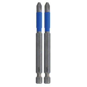 Wiha WIHA-703-2PK TerminatorBlue Impact Bits (2pk)