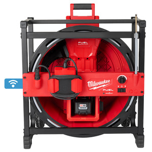 Milwaukee MIL-2819-22 M18 FUEL High Speed Chain Snake 18V 1-1/2in-4in Pipes 2x 12.0Ah Kit