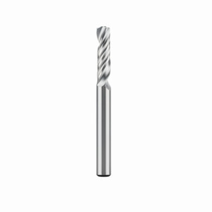 Dimar DIM-SCPL46 1/4in Dia Solid Carbide O Flute Spiral Bit for Plastic Upcut 1 Flute 1/4in Shank 2-1/2in Length