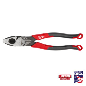 Milwaukee MIL-MT550 9in Linesman Comfort Grip Pliers - USA