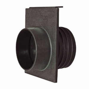 BlackJack WKS-13040 Dust Collection 4in Blast Gate Threaded Male