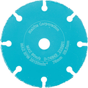 Makita MAK-D-74843 3in Carbide Grit Abrasive Multi-Material Cut Off Wheel
