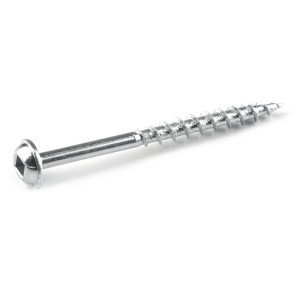 Kreg SML-C2-250 2in Coarse Zinc Pocket-Hole Screws 250-Pack