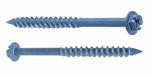 UCAN Super SCRU-IT blue RUSPRO coated hex washer-head masonry anchor