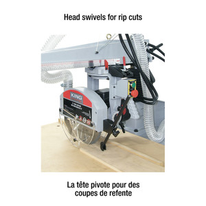 King Canada KING-KC-12RAS KC-12RAS 12in Radial Arm Saw
