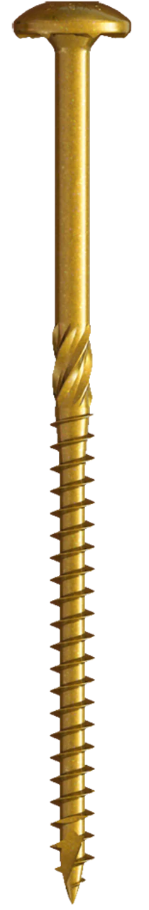 U2 Fasteners U2-S22107000H Construction Screw 3/8 X 7in (40/pkg)