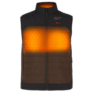 Milwaukee MIL-M300N-KITBRNXX M12 Heated Axis Vest Kit Brown
