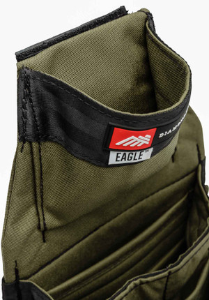 Diamondback ToolBelt DBT-DB2-44-GR-L-A Eagle Pouch Green Left