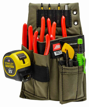 Diamondback ToolBelt DBT-DB2-42-GR-L-A Mazo Pouch Green Left