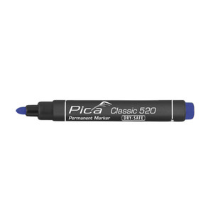 Pica-Marker PICA-520/04 Permanent Marker 1-to-4mm - Round Tip 4 Pack