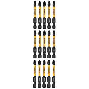 DEWALT DEW-DWAF2PH2IR15 2.25 in Phillips #2 Flextorq 15 Pack