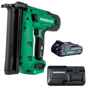 Metabo HPT HPT-N1804DBM 18v Multivolt 18-ga 1-1/2in Narrow Crown Stapler 2.0Ah Kit