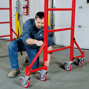 MetalTech MT-I-BMSO4 Set Of 14in Outriggers For Buildman 6ft Drywall Baker W/ Casters For 2 Units High