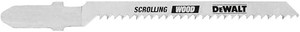 DEWALT DEW-DW3765H2 3in 12 TPI T-Shank Trim Coping Wood Jig Saw Blades 2 Pieces