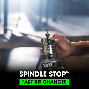 FLEX FL-FX4221-1F 24V Compact Router Stacked Lithium 3.5Ah Kit