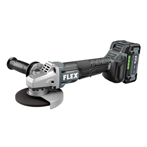FLEX FL-FX3171A-1C 24V 5in Variable Speed Angle Grinder with Paddle Switch 5.0Ah Kit