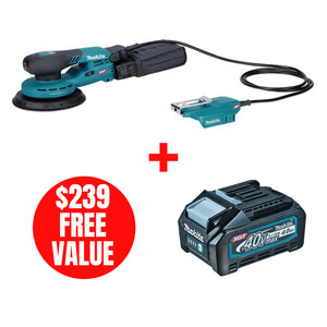 Makita MAK-BO002CGZ 40V Max XGT 6in Brushless Random Orbit Sander With AWS Bare Tool