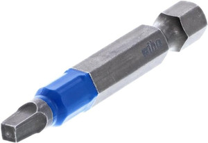 Wiha Tools WIHA-70265 Square #2 x 2in Terminator Blue Impact Bit 15 Pack