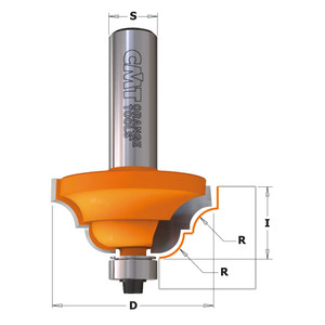 CMT Orange Tools CMT-84188011 1-11/16in Dia Classical Ogee Bit With Bearing